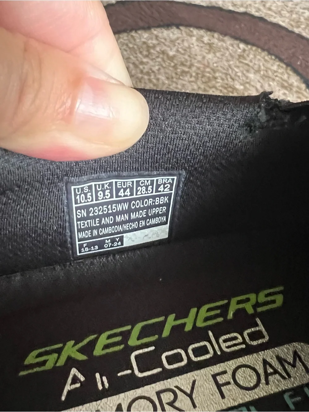 Men’s Skechers Relaxed Fit Equalizer Slip On Size 10.5